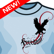 Freedom (Artistic christian t-shirt Series)